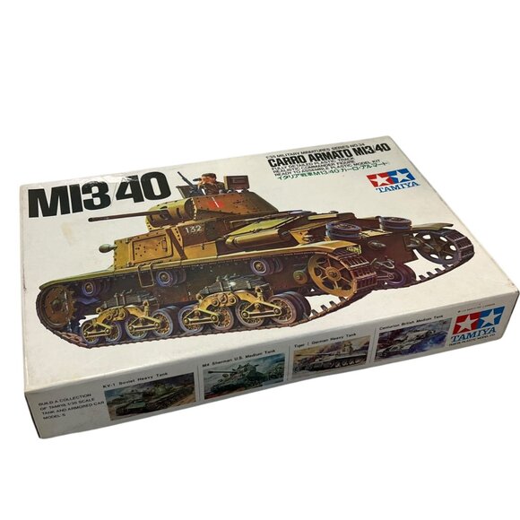 Tamiya 1/35 Scale M13/40 Carro Armato Model Kit WWII Italian Tank - Picture 5 of 5